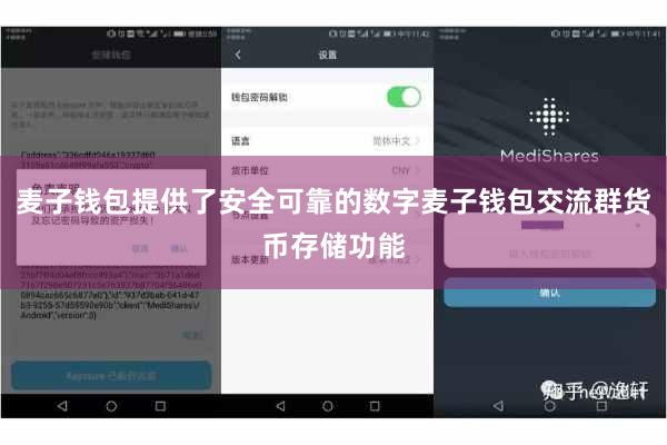 麦子钱包提供了安全可靠的数字麦子钱包交流群货币存储功能
