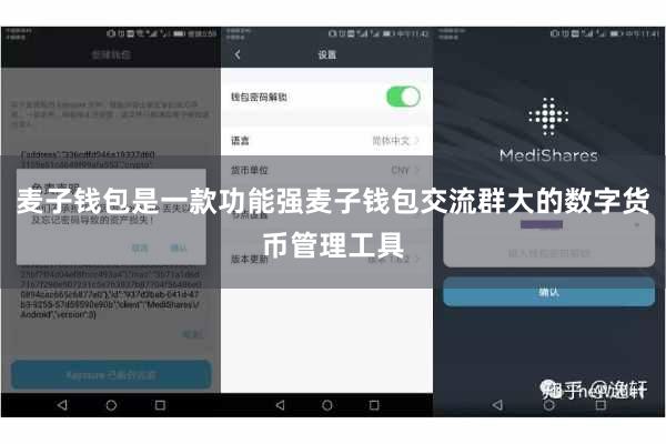 麦子钱包是一款功能强麦子钱包交流群大的数字货币管理工具